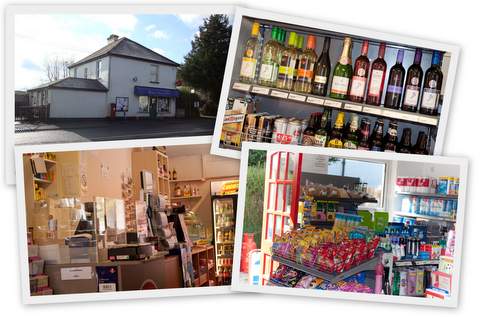 Photomontage of Mary Tavy Post Office and contents